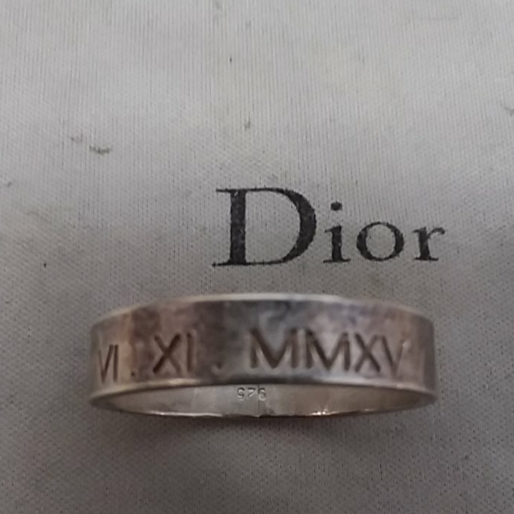 Sterling Silver preowned Men's Wedding ring